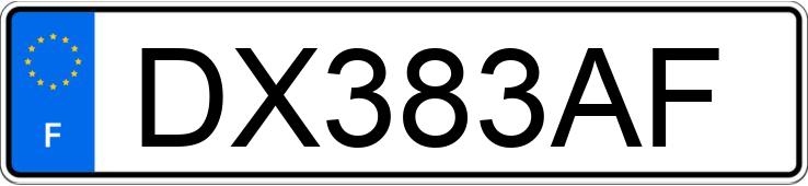 Numer rejestracyjny DX383AF posiada BMW 530