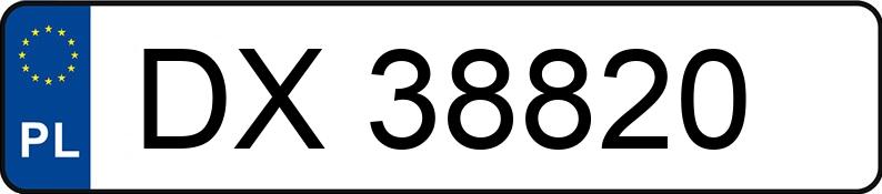 Numer rejestracyjny DX 38820 posiada ALFA ROMEO STELVIO - DX38820 Numer rejestracyjny DX 38820 posiada ALFA ROMEO STELVIO - DX38820