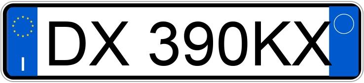 Numer rejestracyjny DX390KX posiada RENAULT Clio 3a serie Numer rejestracyjny DX390KX posiada RENAULT Clio 3a serie