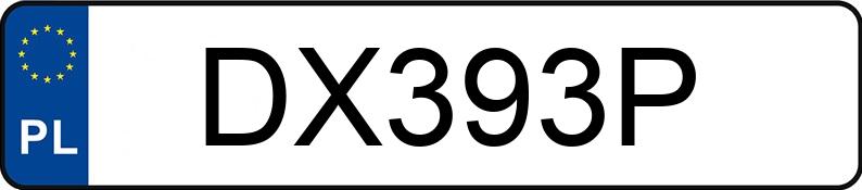 Numer rejestracyjny DX 393P posiada YAMAHA Crossowe YZ 450 F - DX393P Numer rejestracyjny DX 393P posiada YAMAHA Crossowe YZ 450 F - DX393P