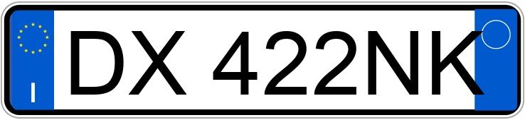 Numer rejestracyjny DX422NK posiada CITROEN C3 1a serie