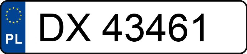 Numer rejestracyjny DX 43461 posiada PEUGEOT 308 SW II MR`14 E6 Active S&S - DX43461