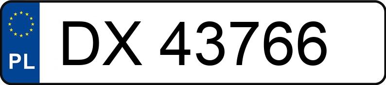 Numer rejestracyjny DX 43766 posiada KIA Cee d 1.6 MR`12 E5 L - DX43766 Numer rejestracyjny DX 43766 posiada KIA Cee d 1.6 MR`12 E5 L - DX43766