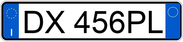 Numer rejestracyjny DX456PL posiada FORD Fiesta 6a serie