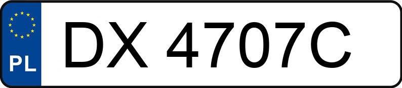 Numer rejestracyjny DX 4707C posiada ISUZU D-Max 1.9 MR`20 E6 3.1t L - DX4707C