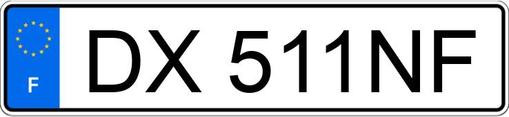 Numer rejestracyjny DX511NF posiada CITROEN C4 PICASSO II