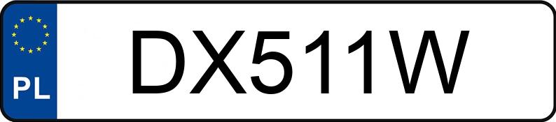 Numer rejestracyjny DX 511W posiada PIAGGIO / VESPA Skutery od 50 GTS 125 - DX511W