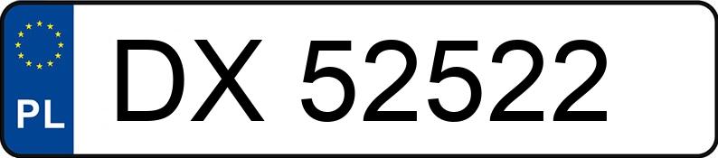 Numer rejestracyjny DX 52522 posiada MITSUBISHI Colt 1.3 MR`09 E5 Inform - DX52522 Numer rejestracyjny DX 52522 posiada MITSUBISHI Colt 1.3 MR`09 E5 Inform - DX52522