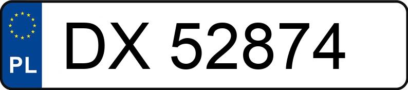 Numer rejestracyjny DX 52874 posiada HONDA CIVIC 5DR - DX52874 Numer rejestracyjny DX 52874 posiada HONDA CIVIC 5DR - DX52874