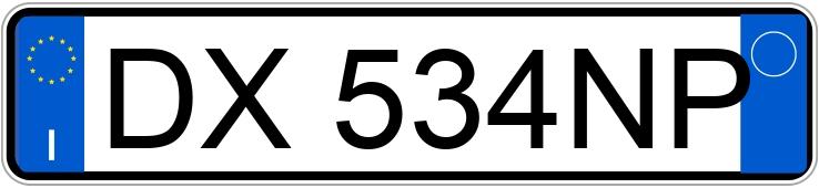 Numer rejestracyjny DX534NP posiada CITROEN C3 1a serie Numer rejestracyjny DX534NP posiada CITROEN C3 1a serie