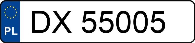 Numer rejestracyjny DX 55005 posiada AUDI A4 Avant 30 TDi MR`20 E6d B9 - DX55005