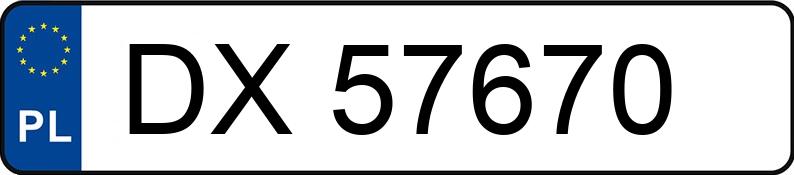 Numer rejestracyjny DX 57670 posiada IVECO/IZOTERMY TIM 35C16 - DX57670