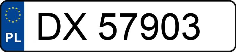 Numer rejestracyjny DX 57903 posiada BMW X2 SDRIVE18I - DX57903