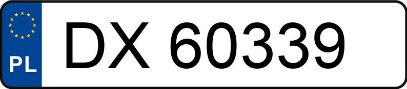 Numer rejestracyjny DX 60339 posiada AUDI A6 AVANT - DX60339 Numer rejestracyjny DX 60339 posiada AUDI A6 AVANT - DX60339