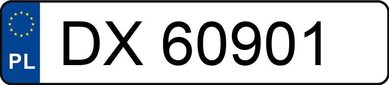 Numer rejestracyjny DX 60901 posiada DACIA JOGGER - DX60901