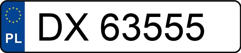 Numer rejestracyjny DX 63555 posiada BMW M550I XDRIVE - DX63555 Numer rejestracyjny DX 63555 posiada BMW M550I XDRIVE - DX63555