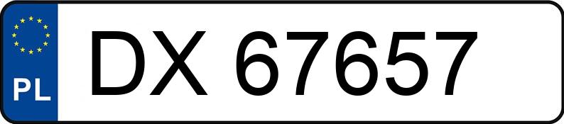 Numer rejestracyjny DX 67657 posiada VOLKSWAGEN Tiguan 2.0 Diesel DPF MR`12 E5 Trend & Fun - DX67657 Numer rejestracyjny DX 67657 posiada VOLKSWAGEN Tiguan 2.0 Diesel DPF MR`12 E5 Trend & Fun - DX67657