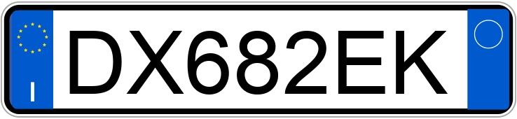 Numer rejestracyjny DX682EK posiada FORD Fiesta 6a serie Numer rejestracyjny DX682EK posiada FORD Fiesta 6a serie