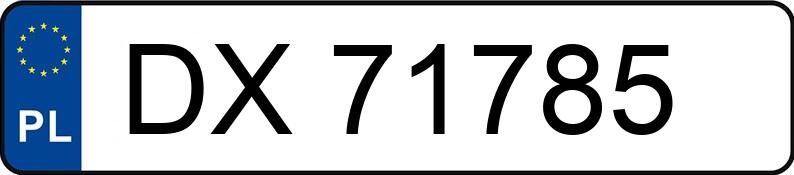Numer rejestracyjny DX 71785 posiada BMW 118I - DX71785 Numer rejestracyjny DX 71785 posiada BMW 118I - DX71785
