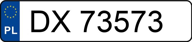 Numer rejestracyjny DX 73573 posiada BMW 118D - DX73573