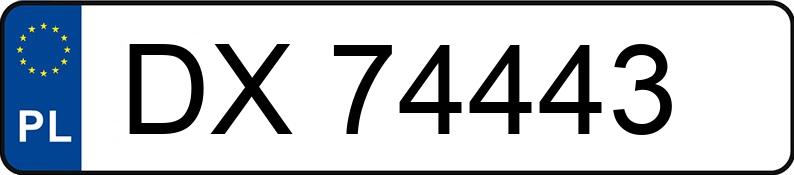 Numer rejestracyjny DX 74443 posiada HYUNDAI BAYON - DX74443 Numer rejestracyjny DX 74443 posiada HYUNDAI BAYON - DX74443
