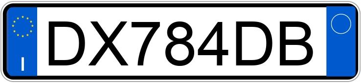 Numer rejestracyjny DX784DB posiada VOLKSWAGEN Golf 6a serie