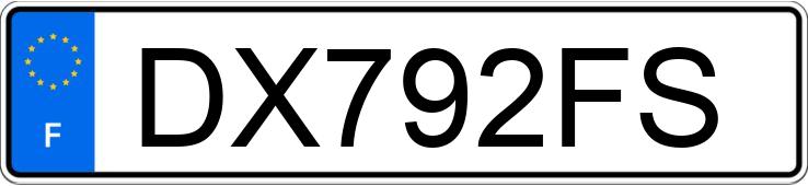 Numer rejestracyjny DX792FS posiada MERCEDES CLASSE E IV