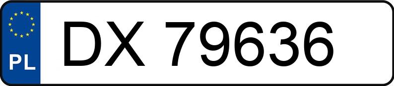 Numer rejestracyjny DX 79636 posiada AUDI A4 - DX79636 Numer rejestracyjny DX 79636 posiada AUDI A4 - DX79636