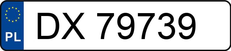 Numer rejestracyjny DX 79739 posiada IVECO 35C10 - DX79739