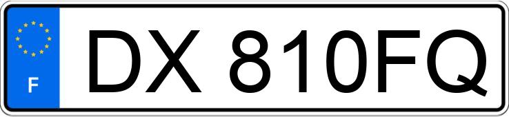 Numer rejestracyjny DX810FQ posiada AUDI A1