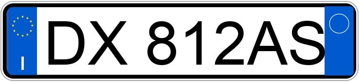 Numer rejestracyjny DX812AS posiada CITROEN C3 1a serie