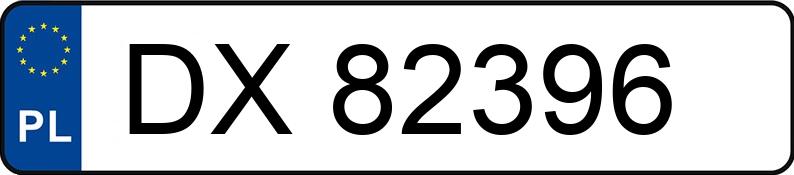 Numer rejestracyjny DX 82396 posiada HONDA Civic 2.0 e:HEV MR`22 E6 Sport - DX82396