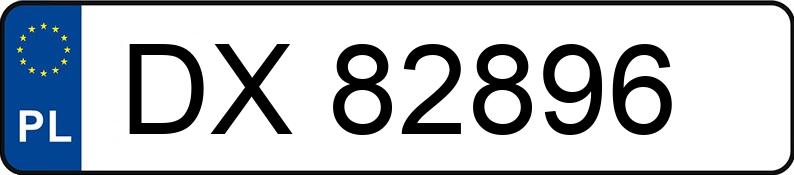 Numer rejestracyjny DX 82896 posiada AUDI RS6 Avant Quattro 4.0 TFSI MR`18 E6d C8 Tiptronic - DX82896