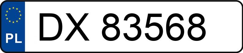 Numer rejestracyjny DX 83568 posiada CUPRA Leon Sportstourer 2.0 TSI MR`24 E6 VZ DSG - DX83568