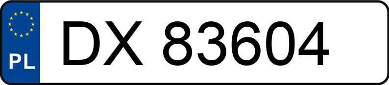 Numer rejestracyjny DX 83604 posiada FIAT FIAT DUCATO - DX83604