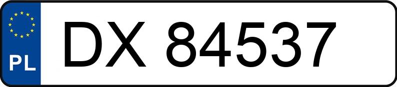 Numer rejestracyjny DX 84537 posiada HYUNDAI I20 - DX84537