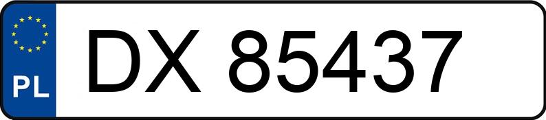 Numer rejestracyjny DX 85437 posiada PEUGEOT 308 SW IV HDI MR`25 E6d/e GT Exclusive S&S EAT - DX85437