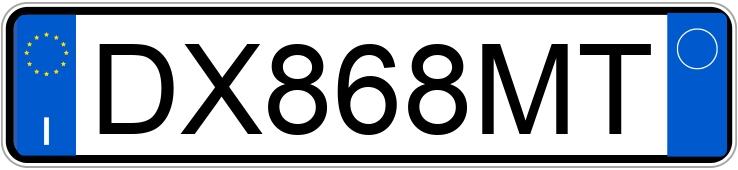 Numer rejestracyjny DX868MT posiada LANCIA Delta Numer rejestracyjny DX868MT posiada LANCIA Delta