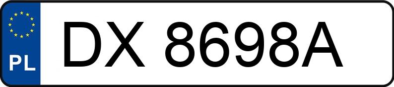 El número de registro DX 8698A tiene MERCEDES-BENZ GLC 250 Coupe MR`16 E6 C253 4Matic - DX8698A