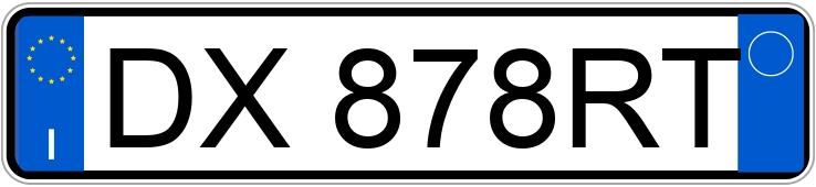 Numer rejestracyjny DX878RT posiada CITROEN C3 1a serie
