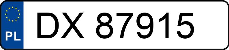 Numer rejestracyjny DX 87915 posiada ALPINA B7 4.4 MR`20 E6d xDrive - DX87915