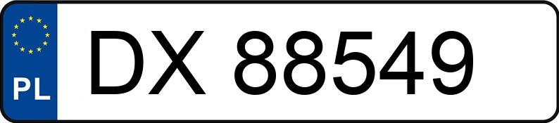 Numer rejestracyjny DX 88549 posiada FORD C-MAX - DX88549 Numer rejestracyjny DX 88549 posiada FORD C-MAX - DX88549