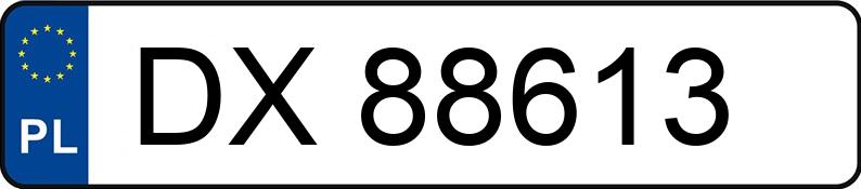 Numer rejestracyjny DX 88613 posiada OPEL ASTRA - DX88613 Numer rejestracyjny DX 88613 posiada OPEL ASTRA - DX88613
