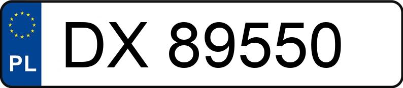 Numer rejestracyjny DX 89550 posiada BMW 530D XDRIVE - DX89550 Numer rejestracyjny DX 89550 posiada BMW 530D XDRIVE - DX89550