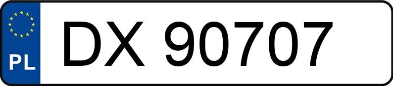 Numer rejestracyjny DX 90707 posiada KIA Sportage 1.6 GDI MR`19 E6d S - DX90707 Numer rejestracyjny DX 90707 posiada KIA Sportage 1.6 GDI MR`19 E6d S - DX90707