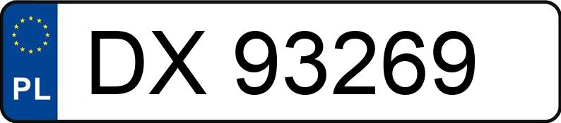 Numer rejestracyjny DX 93269 posiada OPEL ASTRA SPORTS TOURER - DX93269
