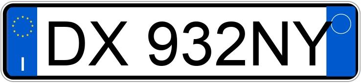 Numer rejestracyjny DX932NY posiada FIAT Idea Numer rejestracyjny DX932NY posiada FIAT Idea