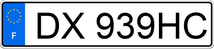Numer rejestracyjny DX939HC posiada RENAULT TWINGO
