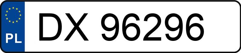 Numer rejestracyjny DX 96296 posiada FERRARI 296 MR`22 E6 GTB - DX96296