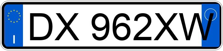 Numer rejestracyjny DX962XW posiada FORD Fiesta 6a serie